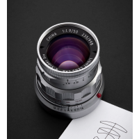 Light Lens Lab 50mm f/1.9 "Rigid-ZS6" Chrome