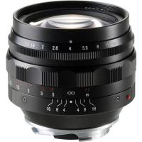 Voigtlander 50mm f/1.1 Nokton (Leica M-Mount) Black Lens USED - MINT